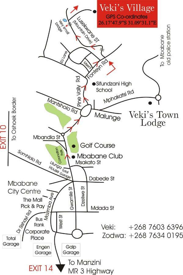 Veki'S Village Cottages Mbabane Kültér fotó
